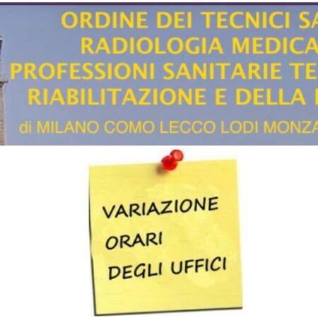 Orari di segreteria