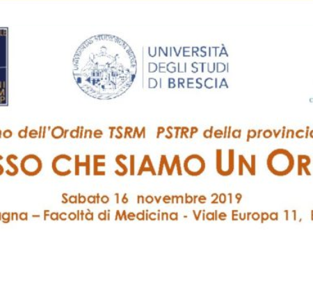 Iscrizione al 2° Convegno dell’Ordine TSRM PSTRP di Brescia “E adesso che siamo Un Ordine”
