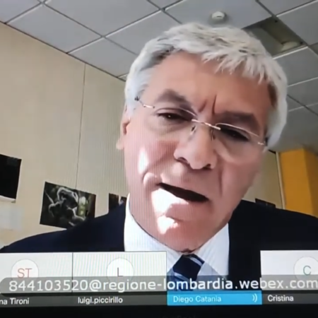 Intervento di Diego Catania: Audizione III Commissione Sanità Regione Lombardia