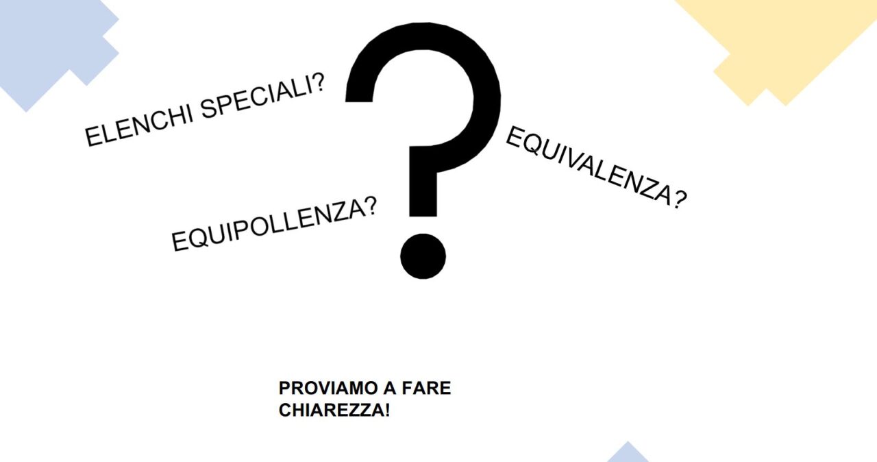 Educatori Professionali: equipollenza, equivalenza e elenchi speciali ad esaurimento