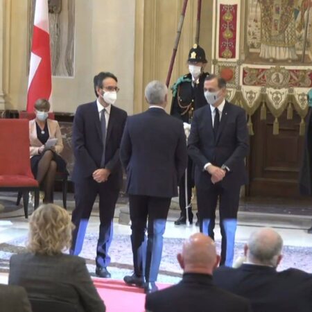 Il Presidente Diego Catania ritira l’Attestato di Civica Benemerenza del Comune di Milano a nome dei professionisti sanitari dell’Ordine TSRM e PSTRP di Milano