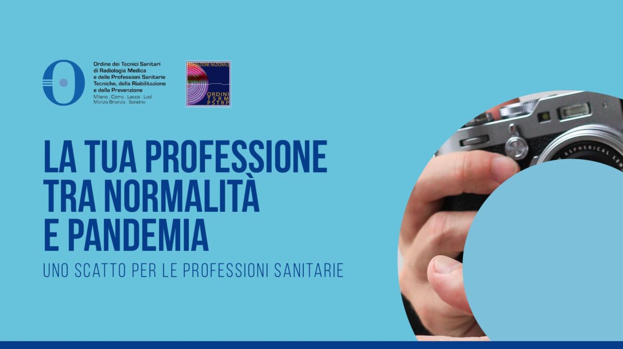 Vincitori concorso fotografico “La tua professione sanitaria tra normalità e pandemia”