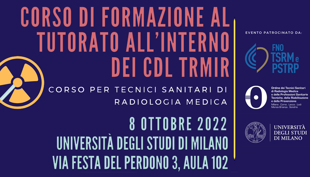 Iscrizione al Corso di formazione al tutorato all’interno del CDL TRMIR