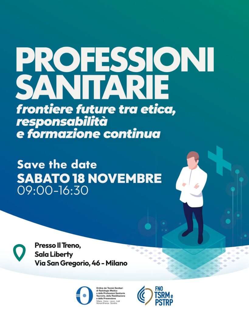 ISCRIZIONI APERTE “Professioni Sanitarie: frontiere future tra etica, responsabilità e formazione continua”